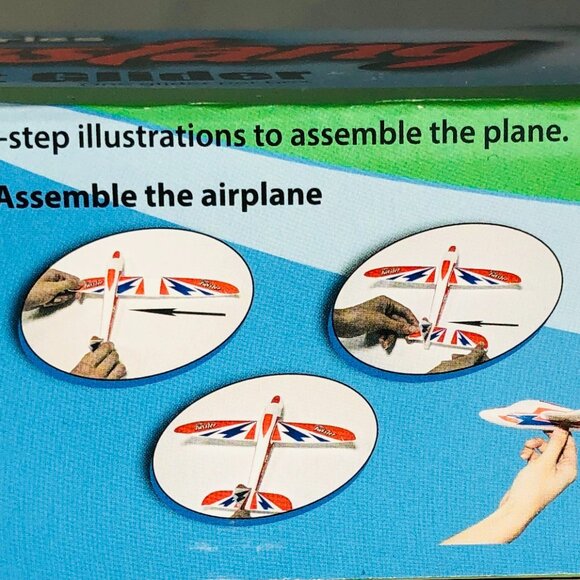 Fun to Fly S-Series Twister Free Flight Glider 310mm x 252mm New in Box Age 6+ - Picture 9 of 13